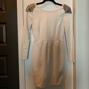 Cream dress by Silence + Noise